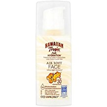 Hawaiian Tropic facial sunscreen