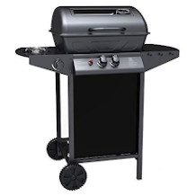 electriQ 2 burner gas grill