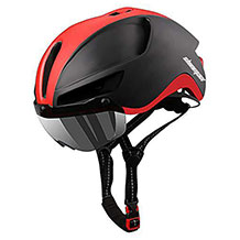 Shinmax bike helmet with visor