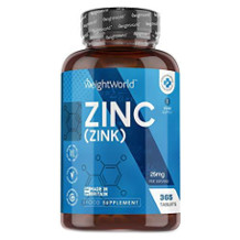WeightWorld zinc tablet