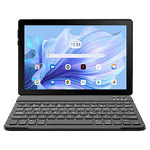 Freeski tablet with keyboard