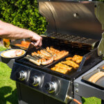 3 burner gas grill
