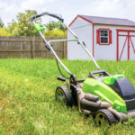 battery lawn mower