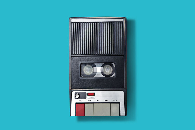 cassette recorder