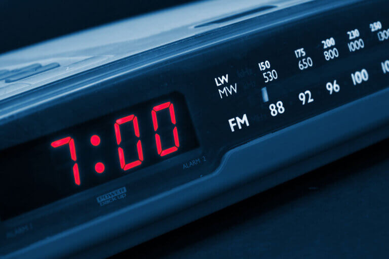 clock radio