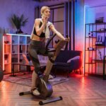 folding exercise bike