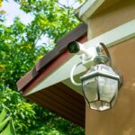 outdoor light with camera
