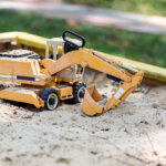 RC excavator