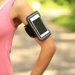 running phone armband