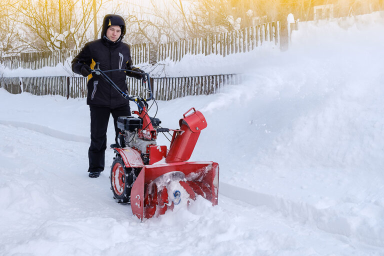 snow thrower
