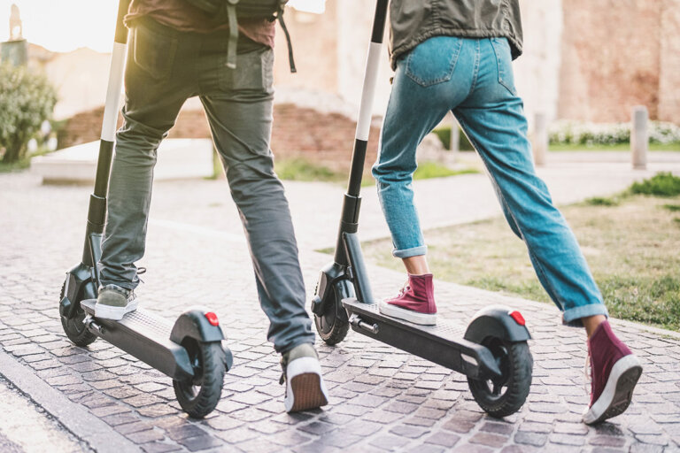 sporting scooter