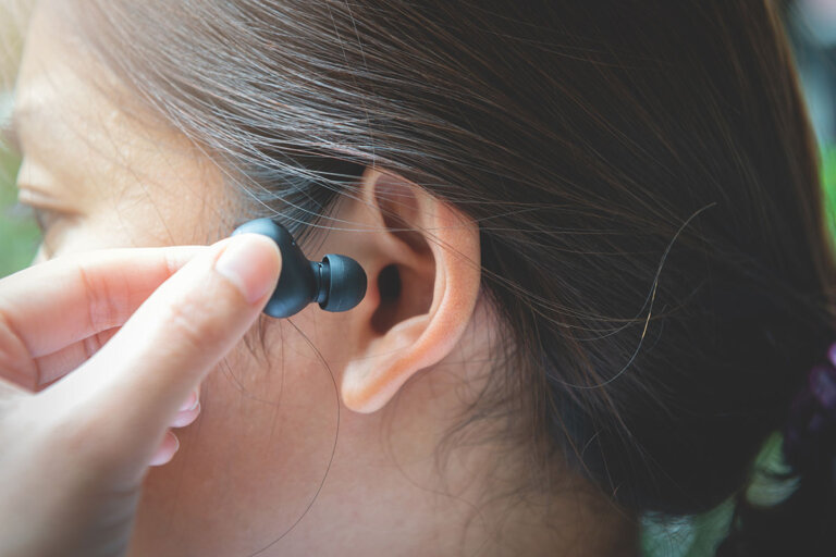 wireless in-ear headphones